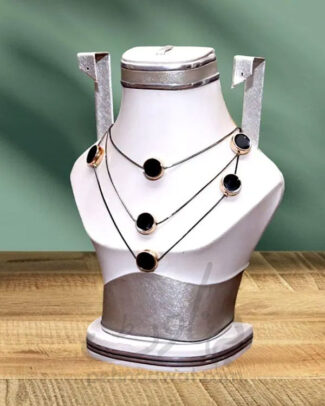 Beautiful 3 Layered Heart Necklace Set