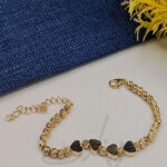 Classical Heart Shaped Chain Bracelet