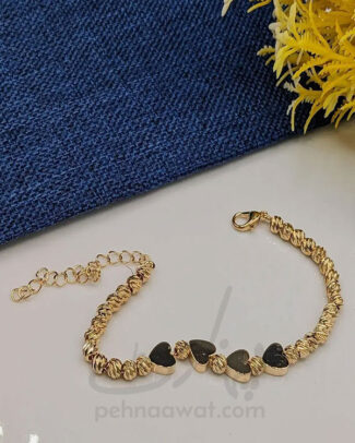 Classical Heart Shaped Chain Bracelet