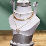3 Layered Heart Necklace Set