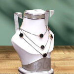 Beautiful 3 Layered Heart Necklace Set