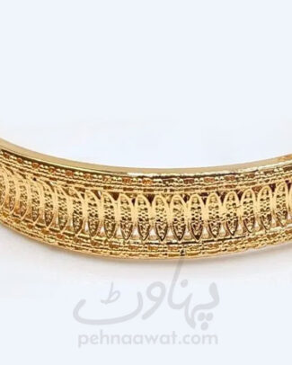 2 Pcs Gold Plated Kara Bangles