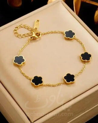 Clover Design Chain Bracelet