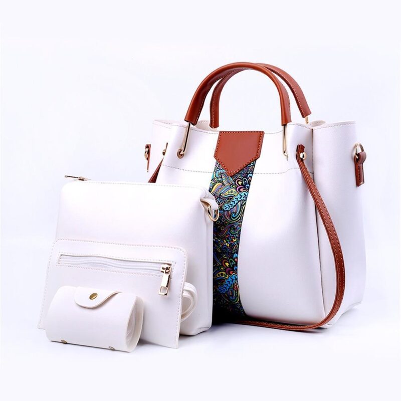 4 Pcs Women’s Royal PU leather Shoulder Bag