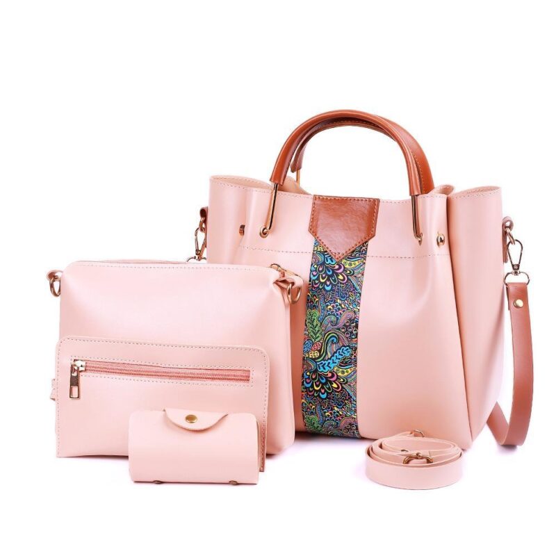 4 Pcs Women’s Royal PU leather Shoulder Bag