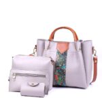 4 Pcs Women’s Royal PU leather Shoulder Bag